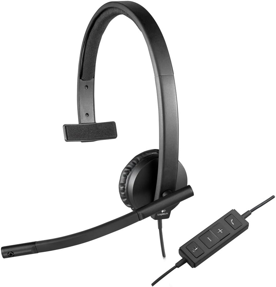 Logitech H570e USB Mono Wired Headset