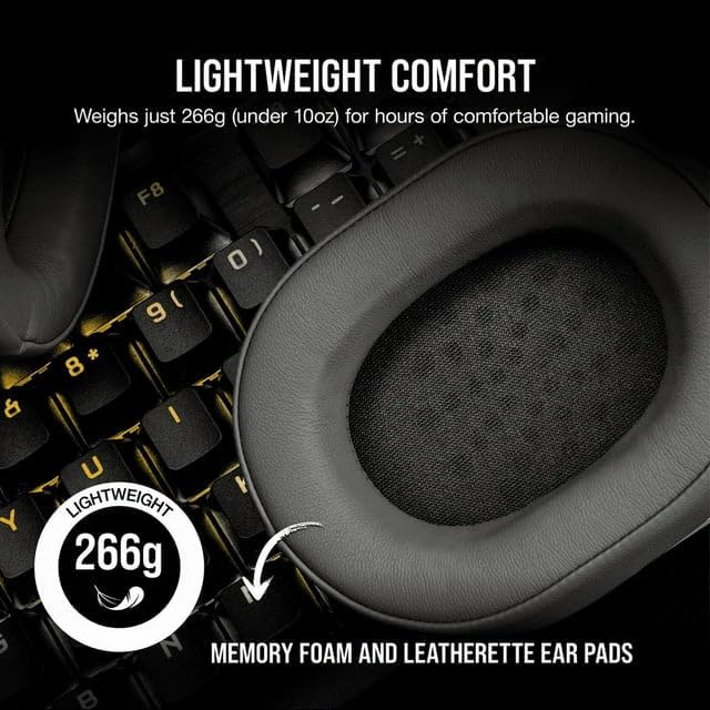 Corsair HS55 Gaming Wireless Headset - Grey