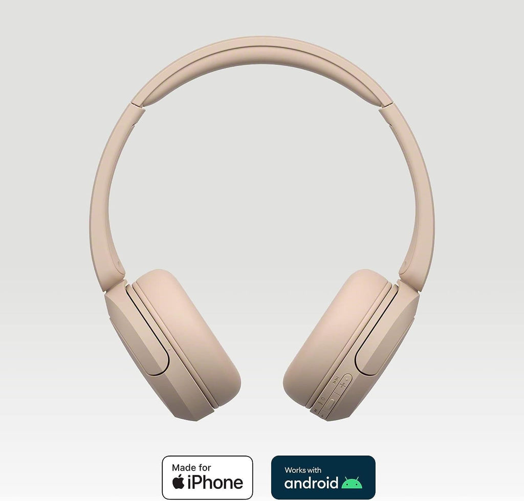 Sony WH-CH520 Bluetooth Headphones Beige