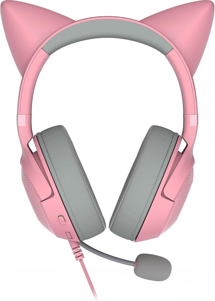 RAZER Kraken Kitty Edition V2 USB Wired Gaming Headset - Pink