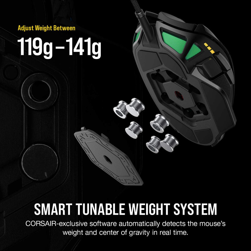 CORSAIR NIGHTSWORD Wired Gaming Mouse
