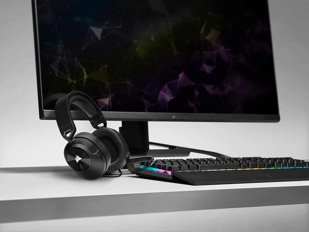 CORSAIR HS55 SURROUND Lightweight Wired Gaming Headset