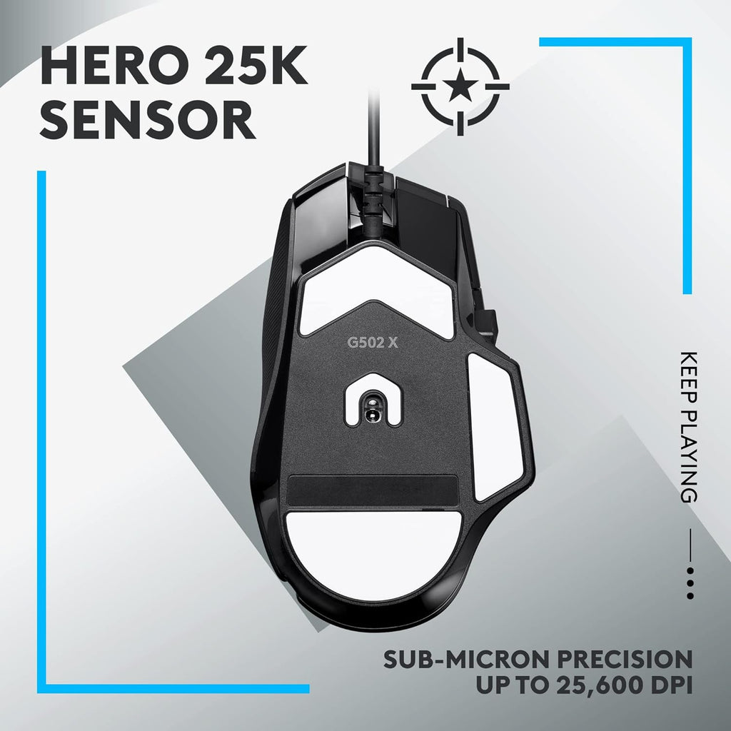 Logitech G G502 X Wired Gaming Mouse