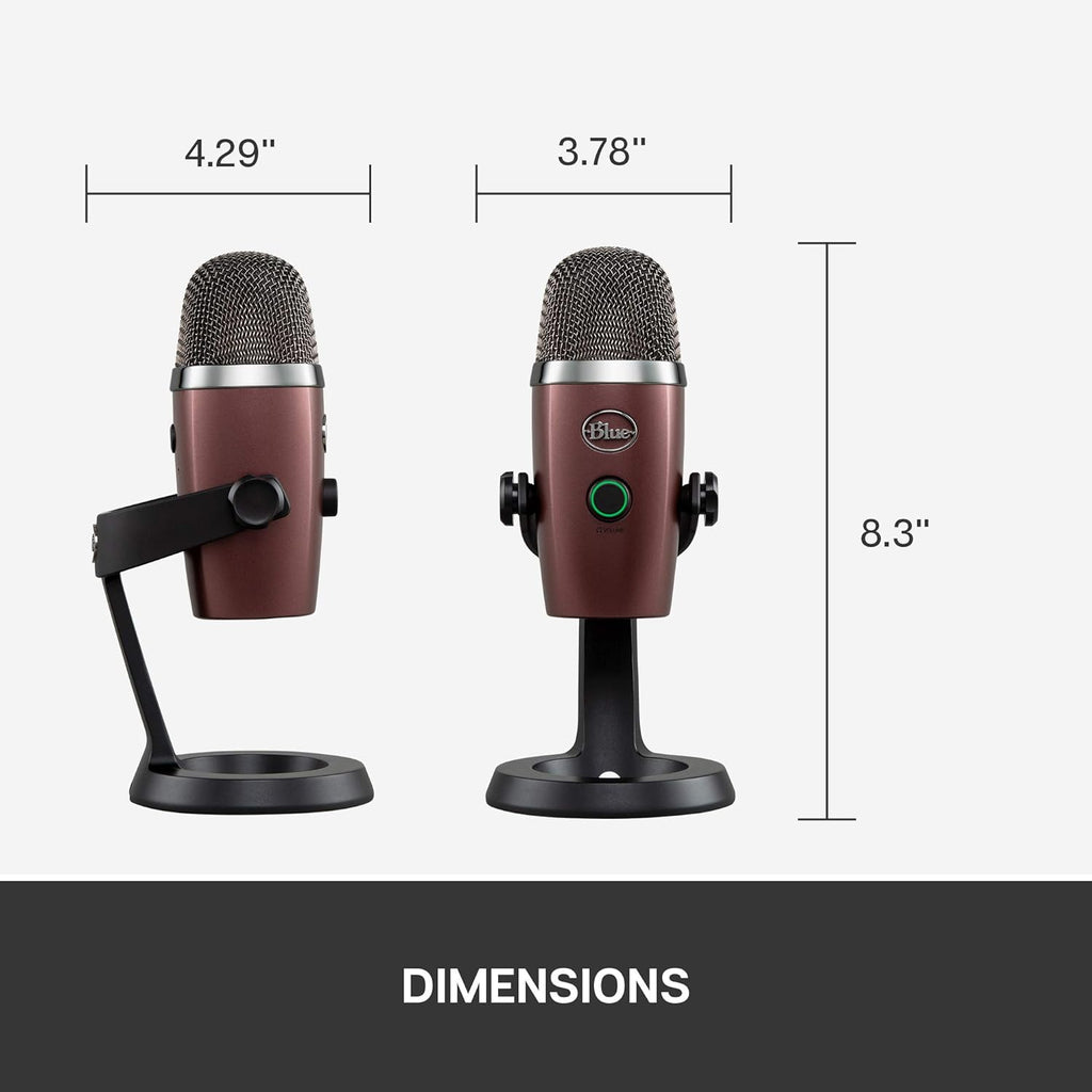 Blue Yeti Nano Premium USB Mic - Red Onyx