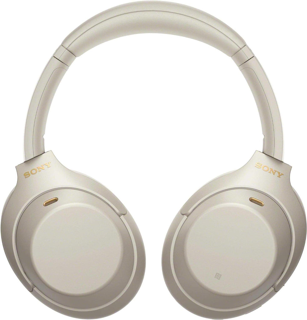 Sony WH-1000XM4 Noise Cancelling Wireless Headphones - 30 hours battery life - Silver