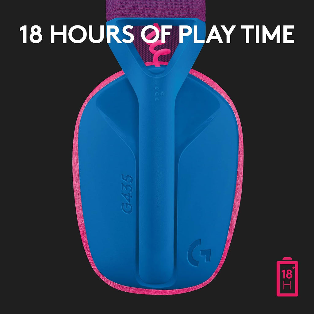 Logitech G435 LIGHTSPEED & Bluetooth Wireless Gaming Headset