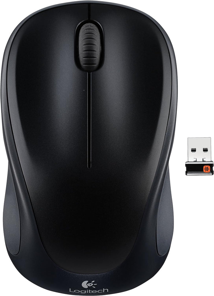 Logitech M317 Wireless Mouse Mice unifying receiver optical Black