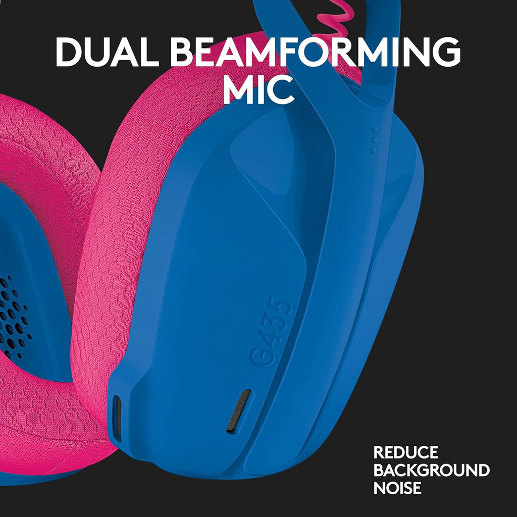 Logitech G435 LIGHTSPEED & Bluetooth Wireless Gaming Headset