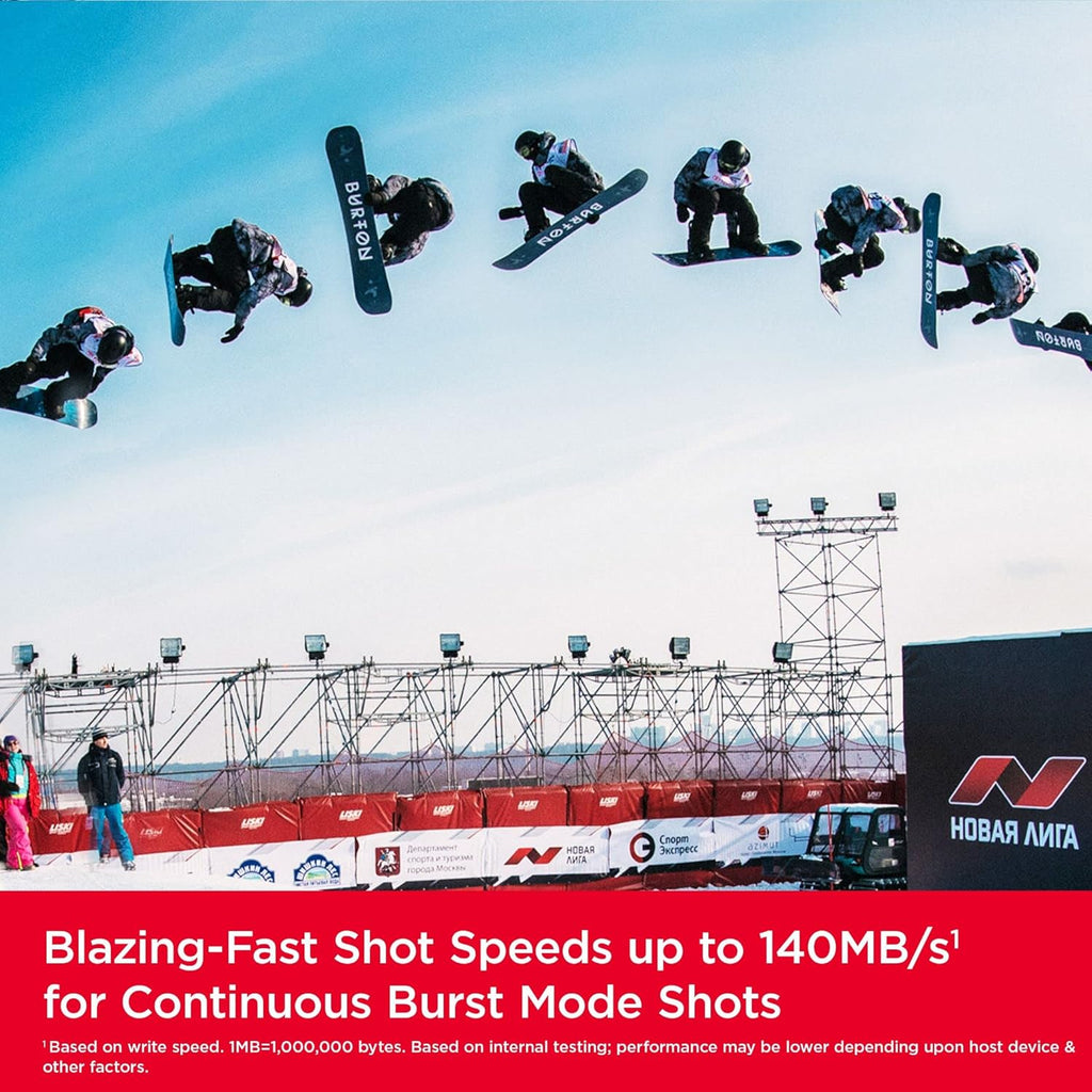 SanDisk Extreme Pro 256GB SDXC 200 MB/s Memory SD Card