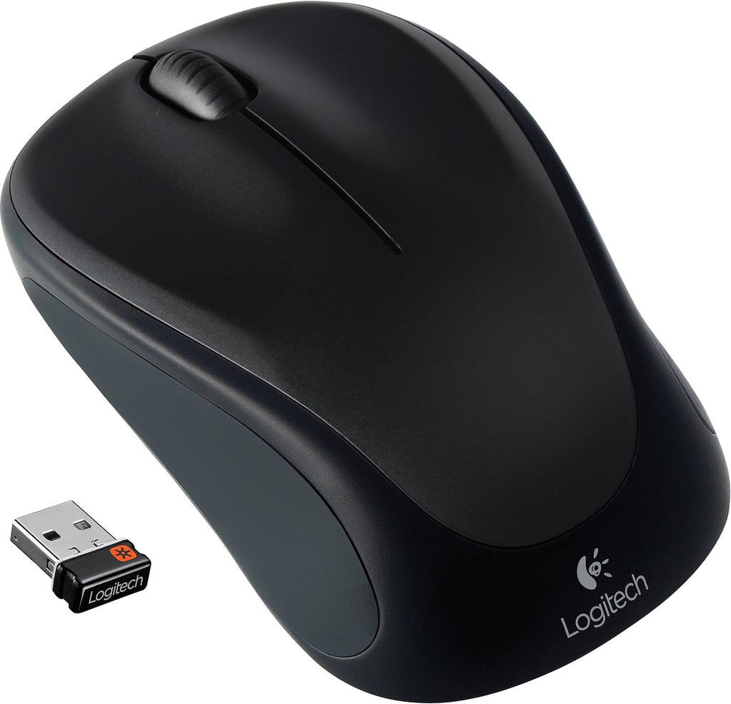 Logitech M317 Wireless Mouse Mice unifying receiver optical Black
