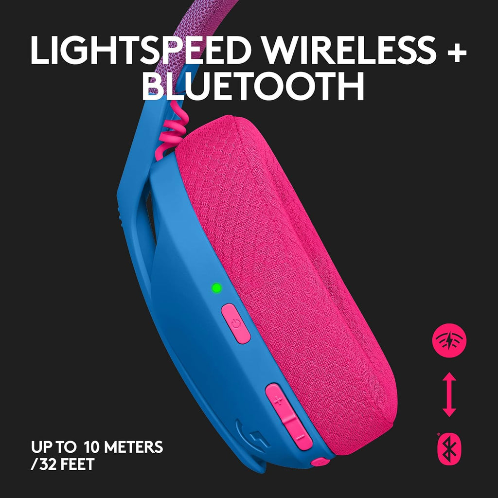 Logitech G435 LIGHTSPEED & Bluetooth Wireless Gaming Headset