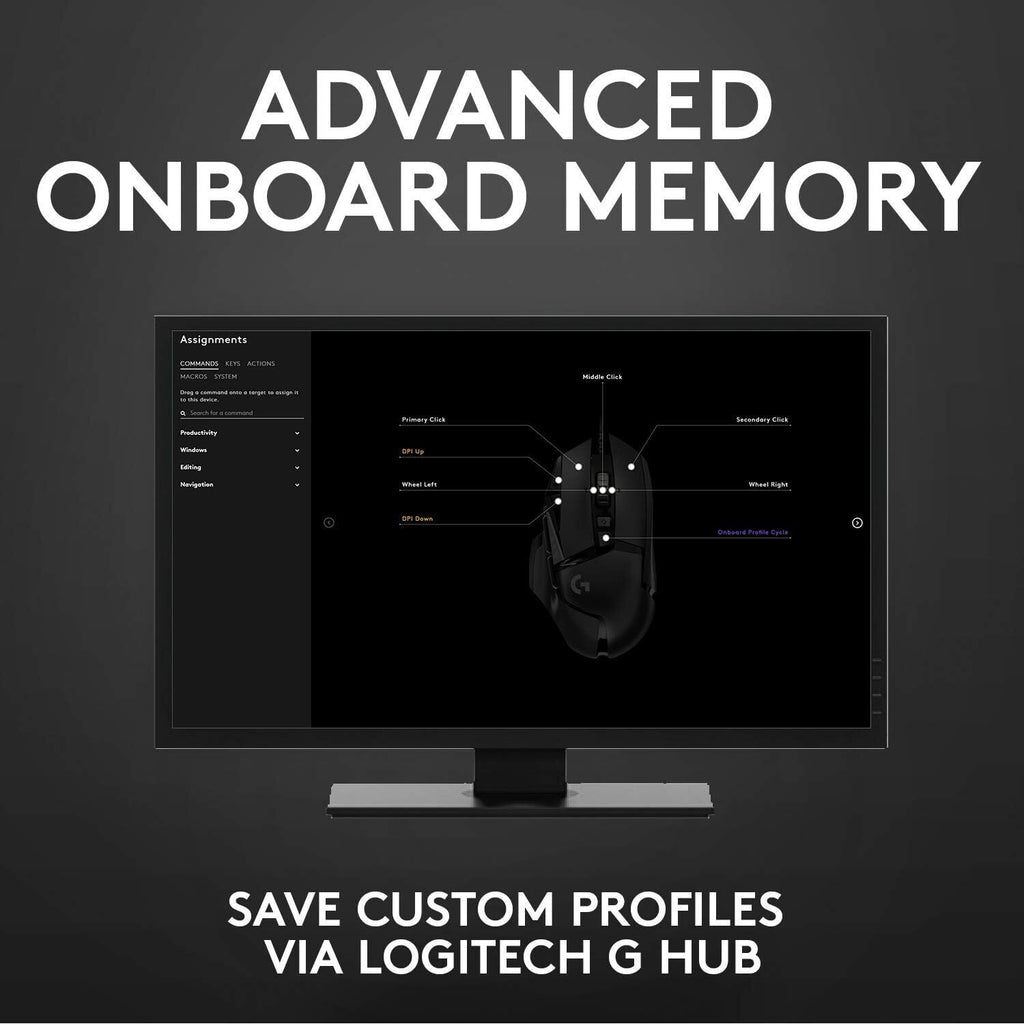 Logitech G502 HERO Wired  Gaming mouse