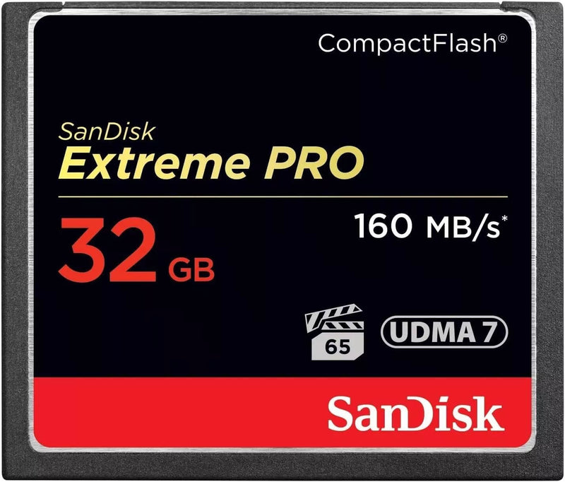 SanDisk Extreme PRO 32GB Compact Flash Memory Card