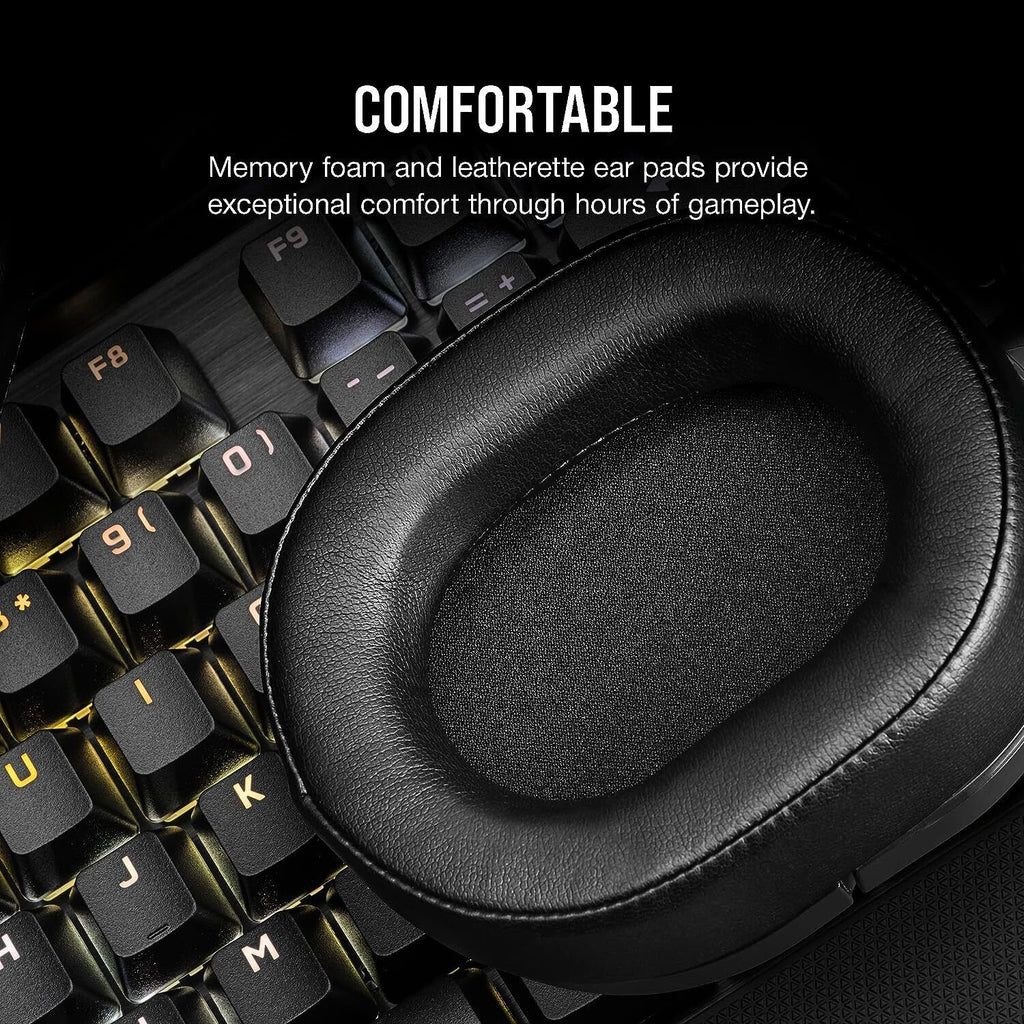 Corsair HS55 Gaming Wireless Headset - Black