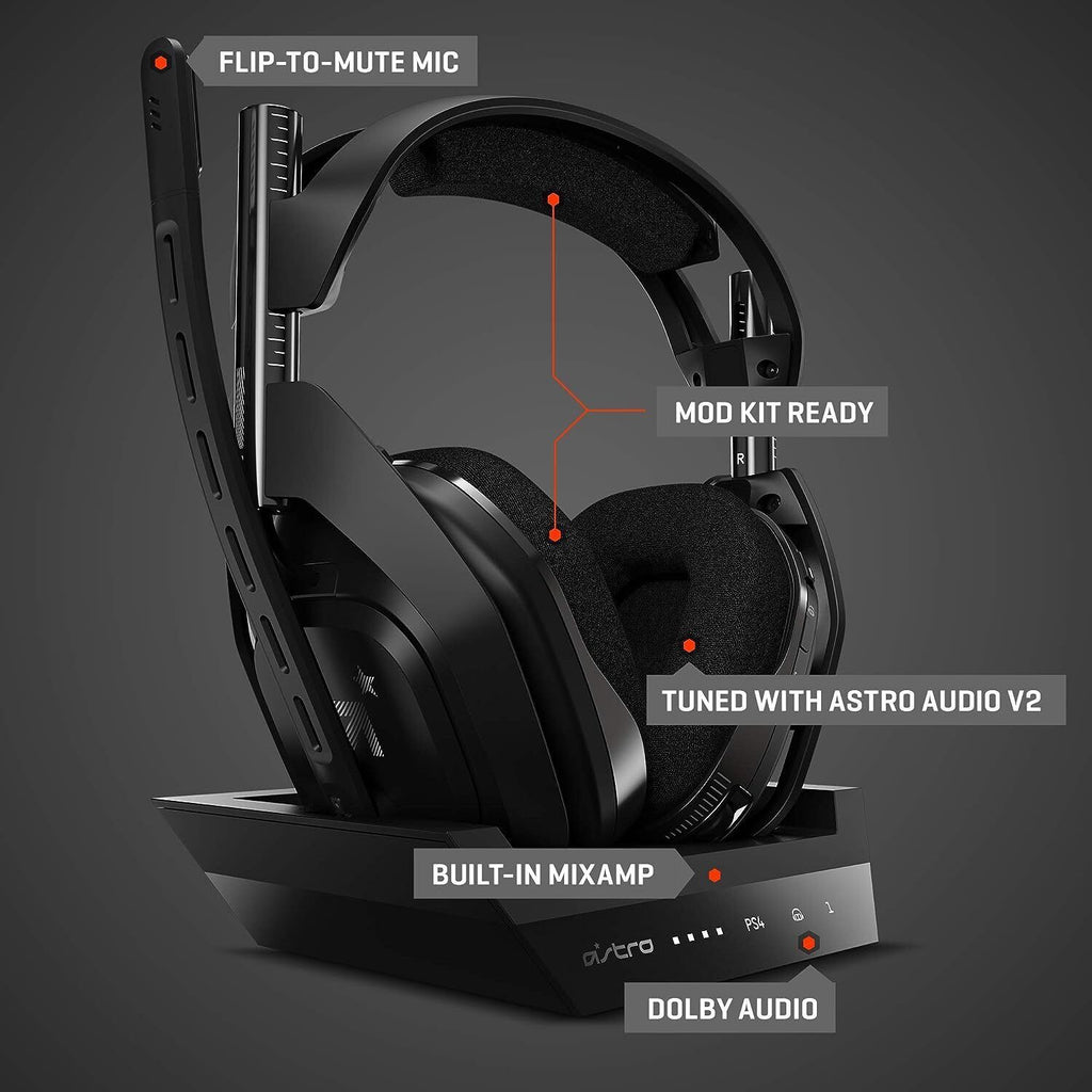 ASTRO A50 Gaming Headset PS5, PS4, PC