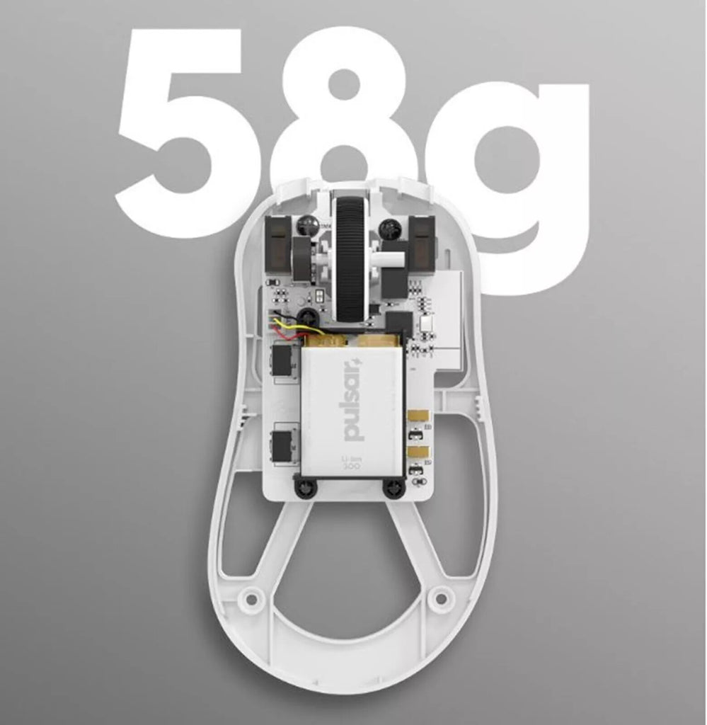 Pulsar XLITE Wireless Gaming Mouse White