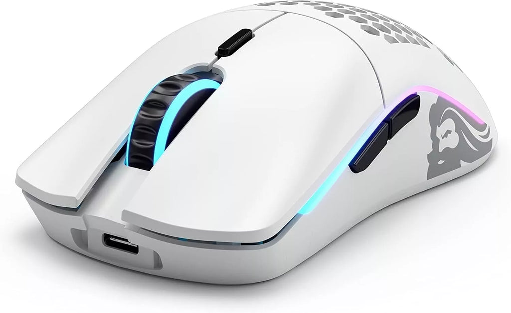 Glorious Gaming Model O Wireless Gaming Mouse Bluetooth White