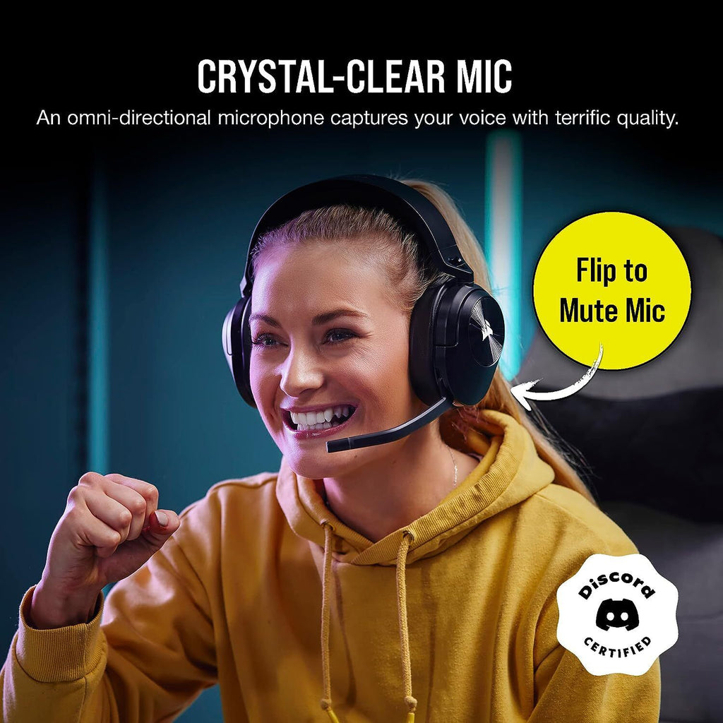 Corsair HS55 Gaming Wireless Headset - Black
