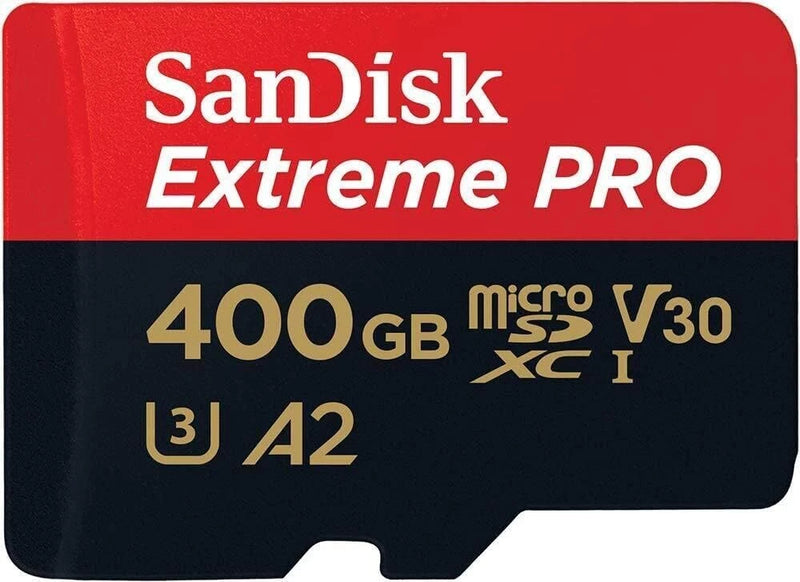SanDisk Extreme Pro 400GB Micro SDXC U3 V30 A2