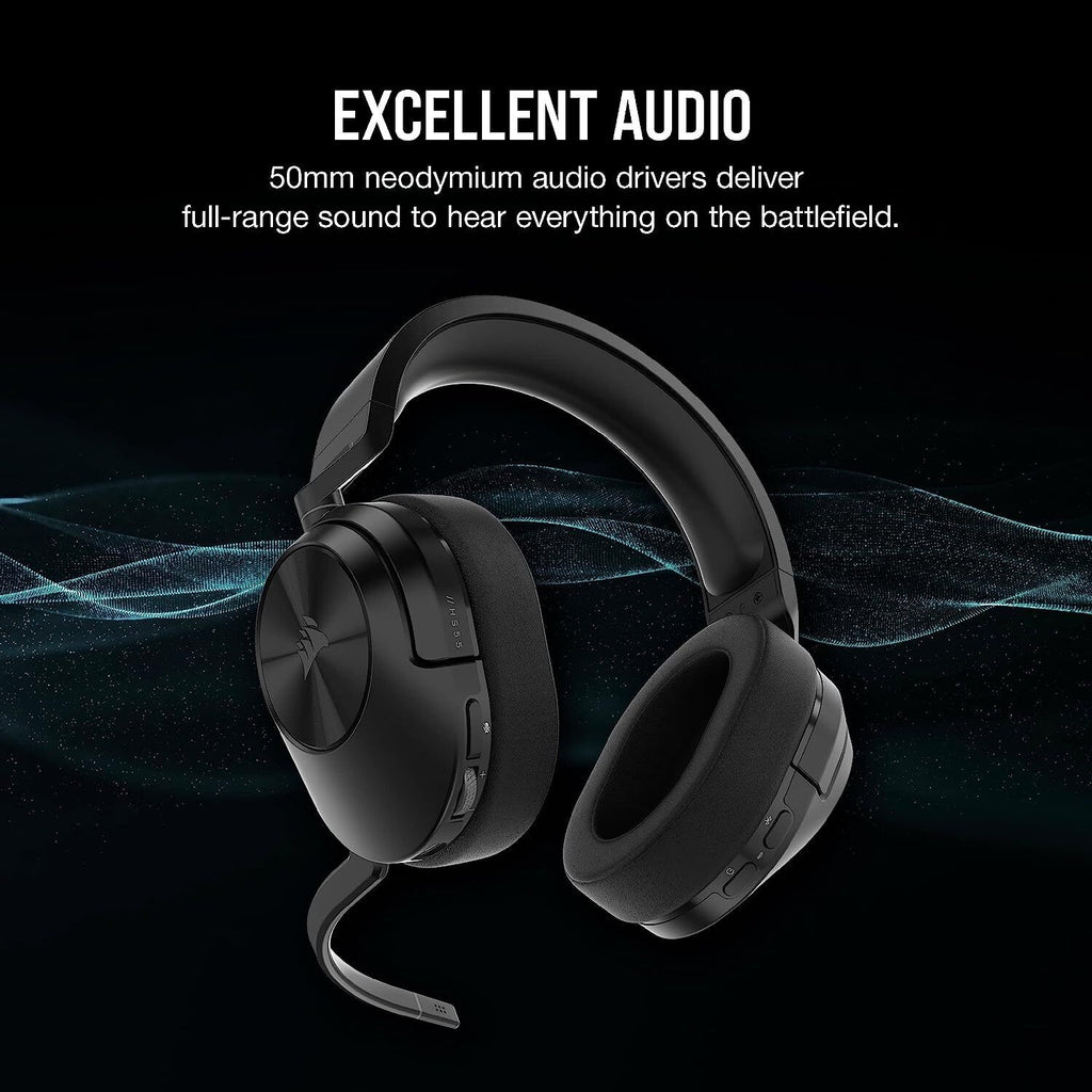 Corsair HS55 Gaming Wireless Headset - Black