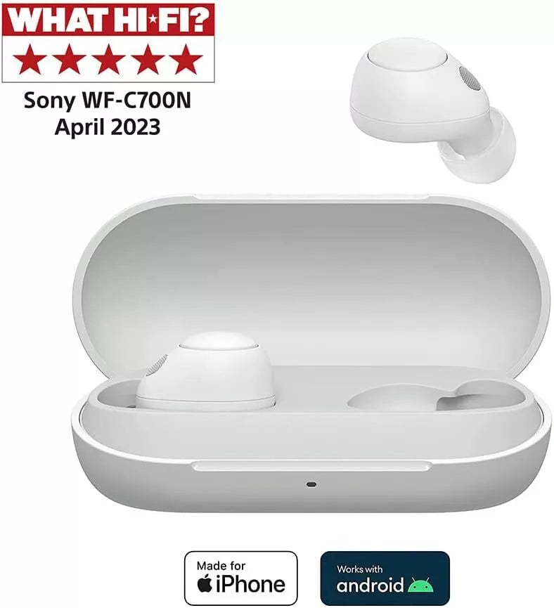 SONY WF-C700 Truly Wireless Headphones White