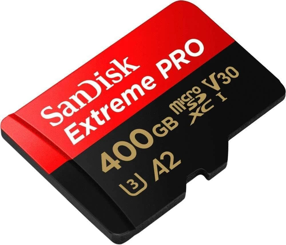 SanDisk Extreme Pro 400GB Micro SDXC U3 V30 A2