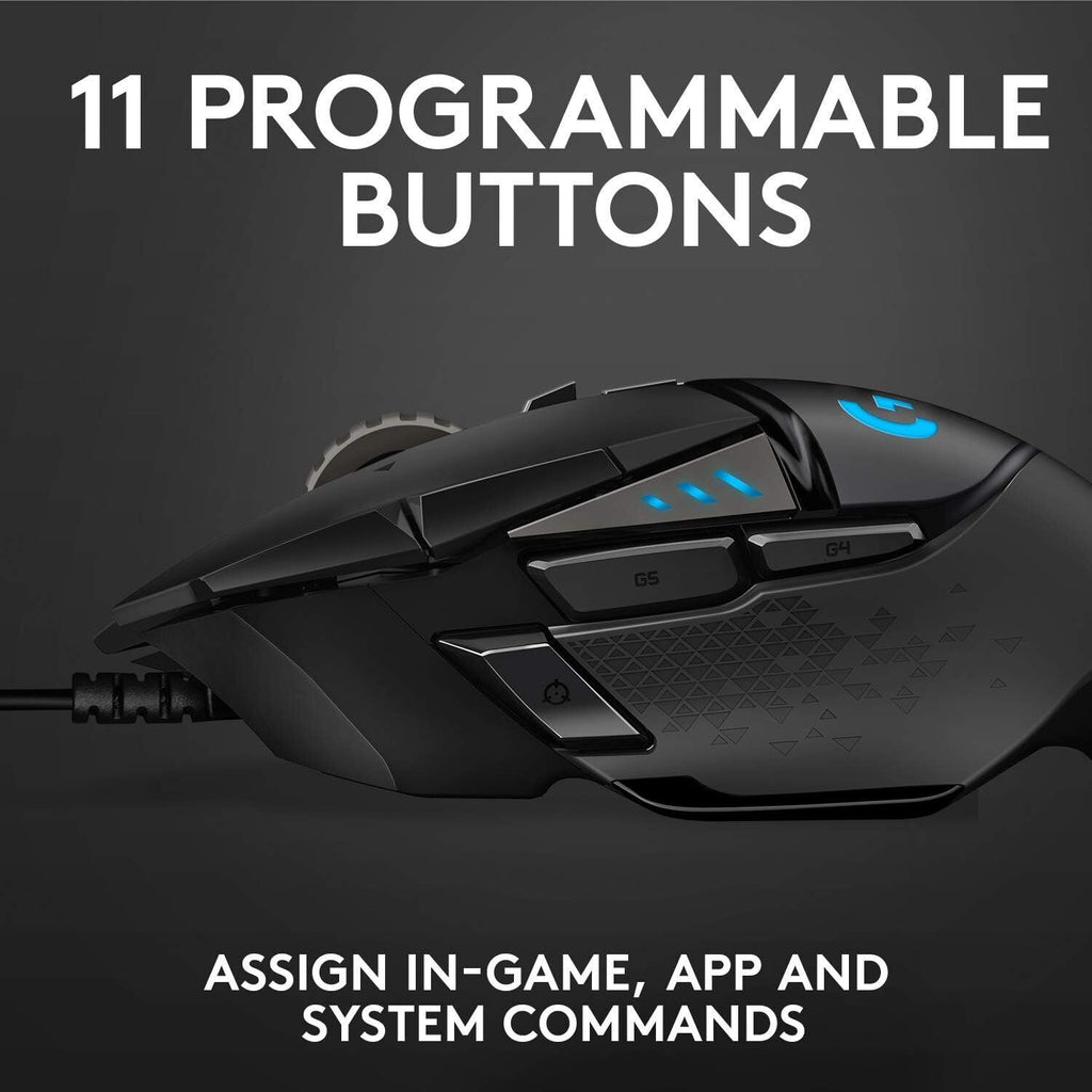 Logitech G502 HERO Wired  Gaming mouse