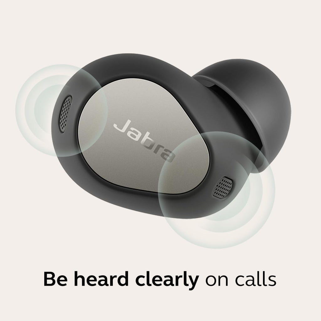 Jabra Elite 10 Gen 2 Wireless Bluetooth Earbuds –Titanium Black