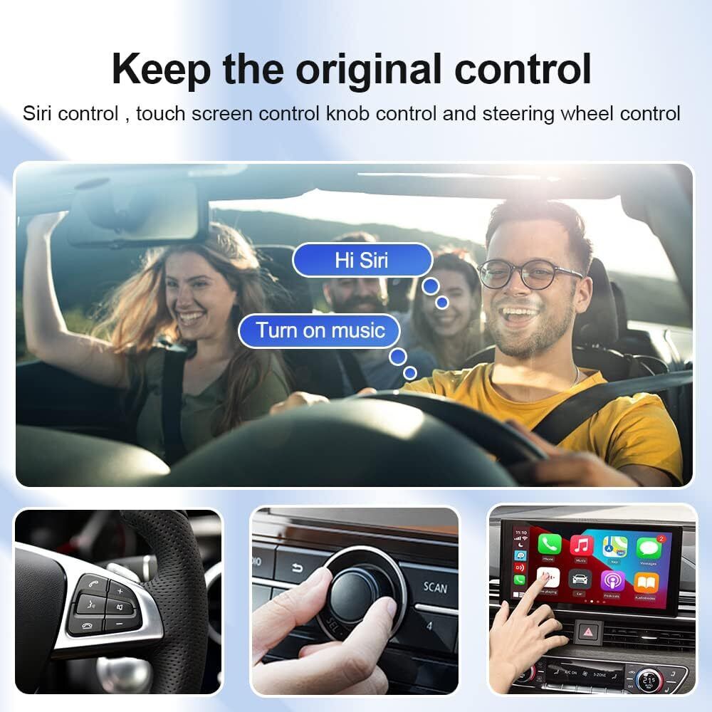 Carlinkit 4.0 Wireless Android Auto & Apple CarPlay Adapter