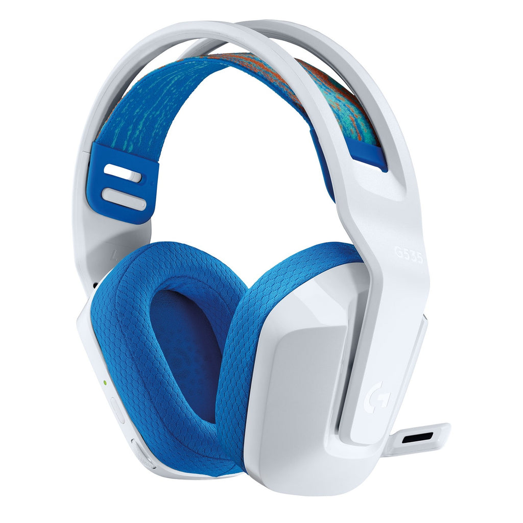 Logitech G535 Lightspeed Wireless Gaming Headset White
