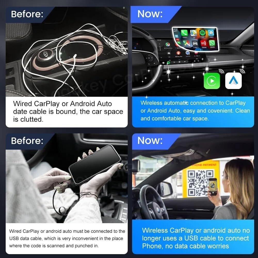Carlinkit 5.0 (2Air) Wireless Apple Carplay / Android Auto Adapter