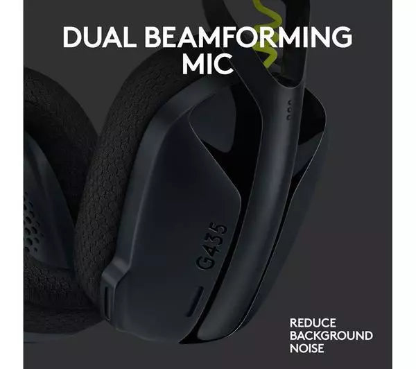 Logitech G435 LIGHTSPEED & Bluetooth Wireless Gaming Headset