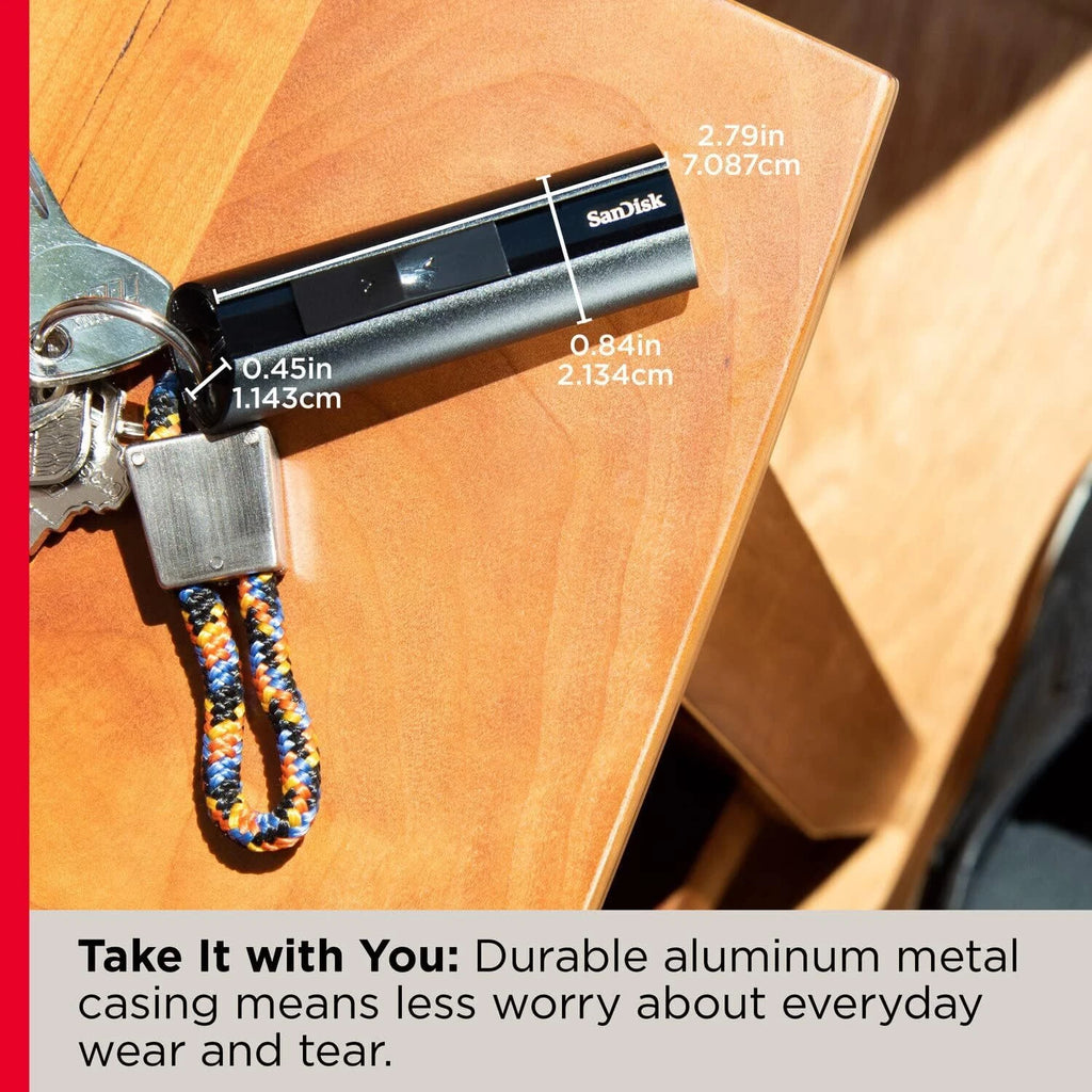 SanDisk 512GB Extreme PRO USB 3.2 USB Solid State Flash Drive