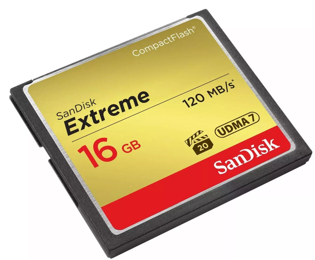 Sandisk Extreme 16gb Compact Flash Memory Card