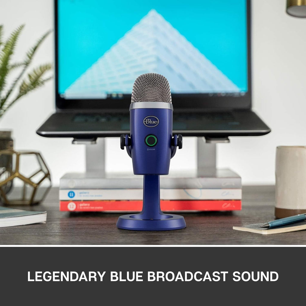 Blue Yeti Nano Premium USB Mic - Vivid Blue