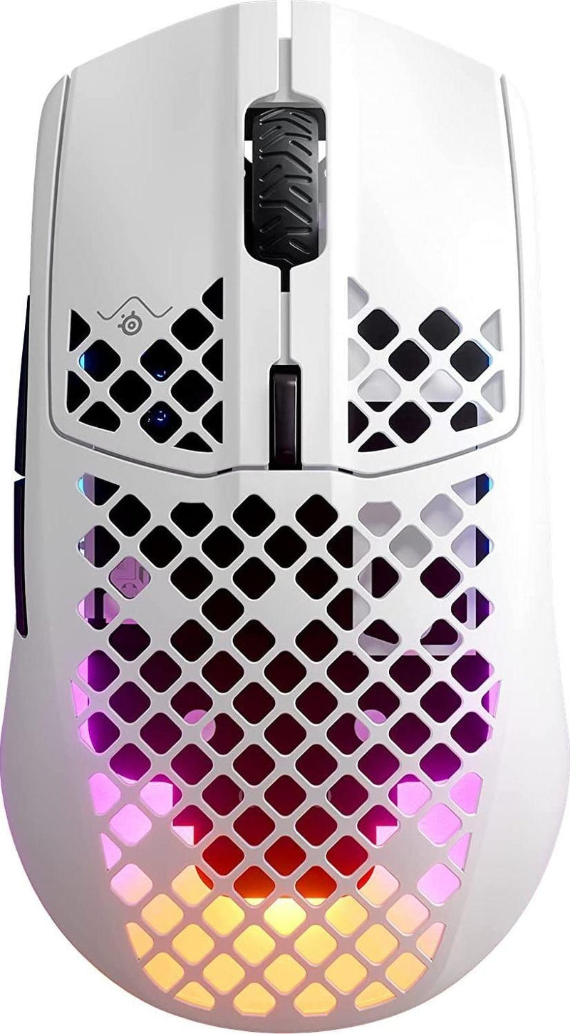 SteelSeries Aerox 3 Wireless Bluetooth Mouse - Snow