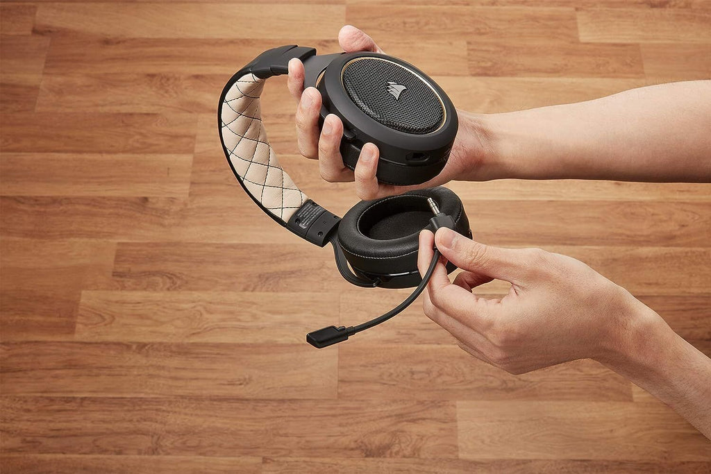 Corsair HS70 PRO Gaming Headset - Cream