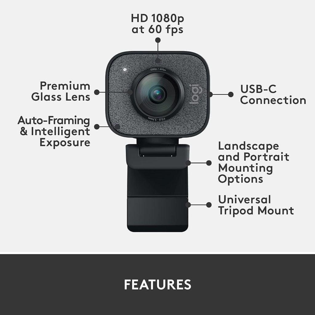 Logitech StreamCam – Live Streaming Webcam