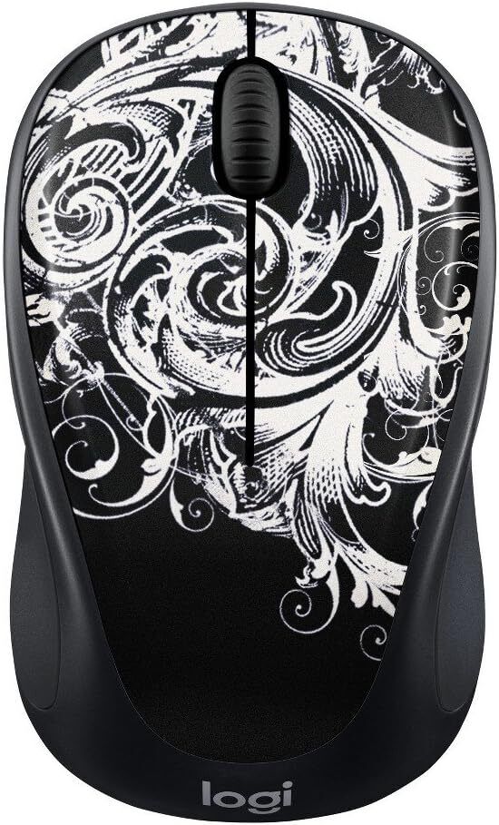 Logitech M317C Wireless Mouse  Dark Fleur