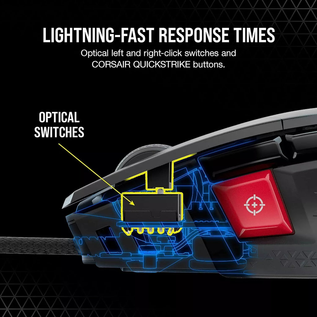 Corsair M65 RGB ULTRA Tunable FPS wired gaming mouse