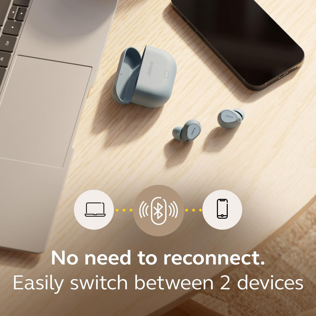 Jabra Elite 10 Gen 2 Wireless Bluetooth Earbuds –Titanium Black