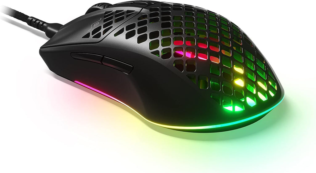 SteelSeries Aerox 3 - Radiant RGB Gaming Wireless Mouse -Onyx
