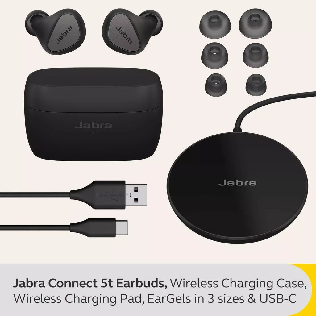 Jabra Connect 5t Work from Home True Wireless In Ear Bluetooth Earbuds