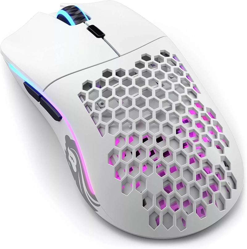 Glorious Gaming Model O Wireless Gaming Mouse Bluetooth White