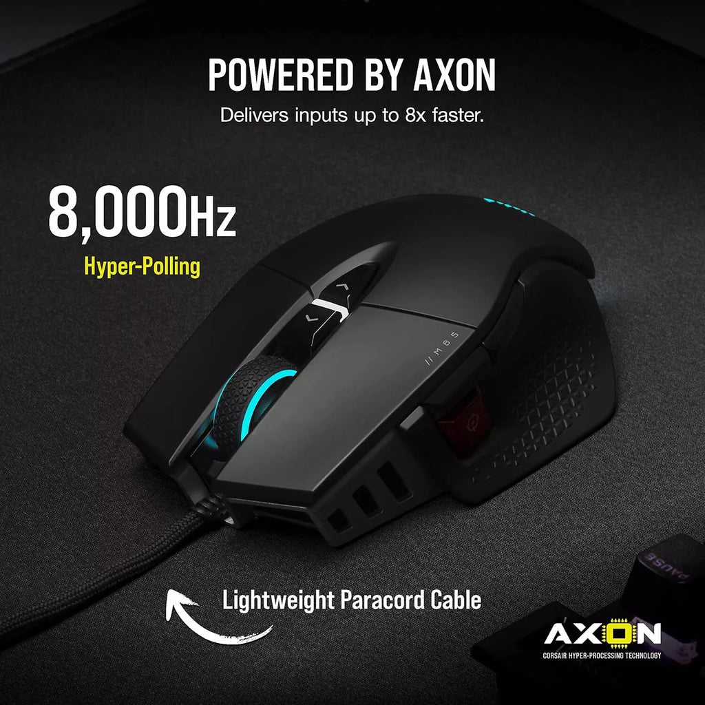 Corsair M65 RGB ULTRA Tunable FPS wired gaming mouse