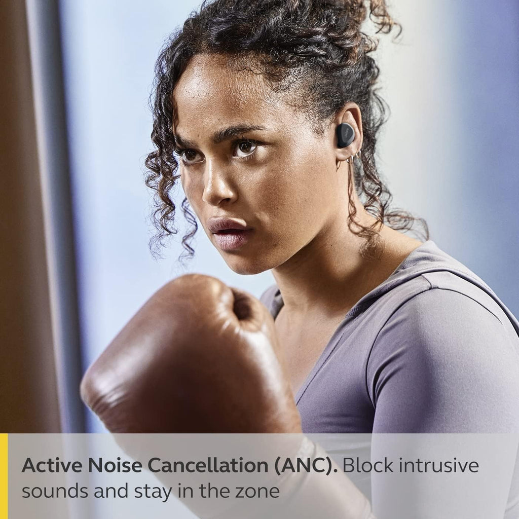 Jabra Elite 4 Active In-Ear Wireless Earbuds, Active Noise Cancelling -Dark Grey