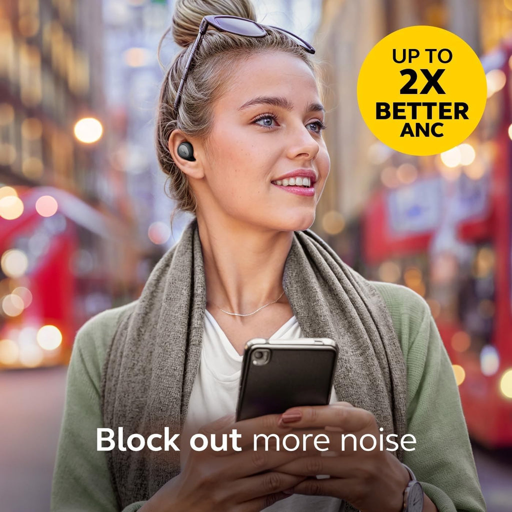 Jabra Elite 10 Gen 2 Wireless Bluetooth Earbuds –Titanium Black