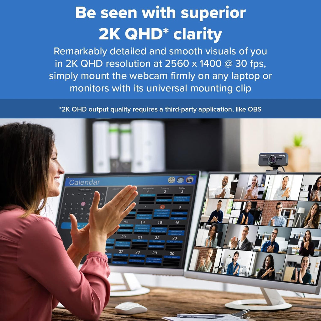 CREATIVE Live! Cam Sync V3 USB Webcam