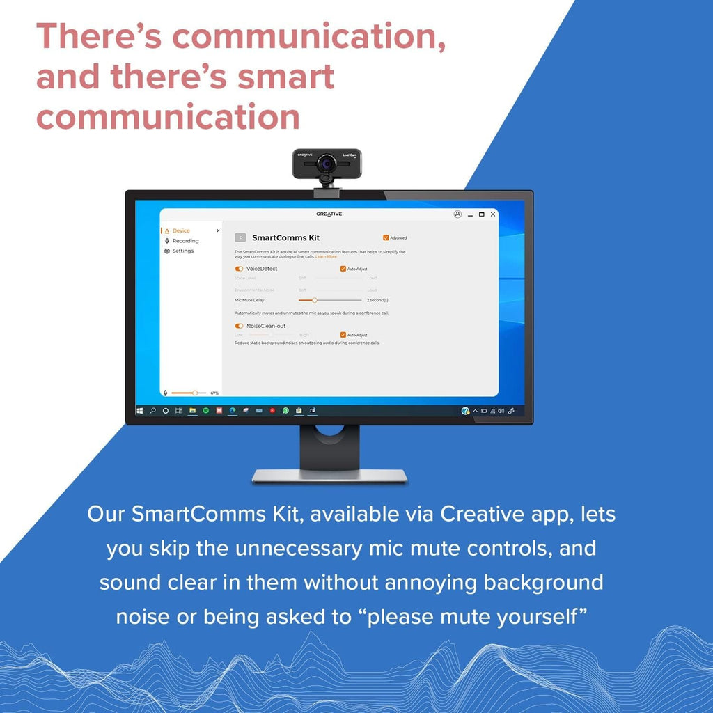 CREATIVE Live! Cam Sync V3 USB Webcam