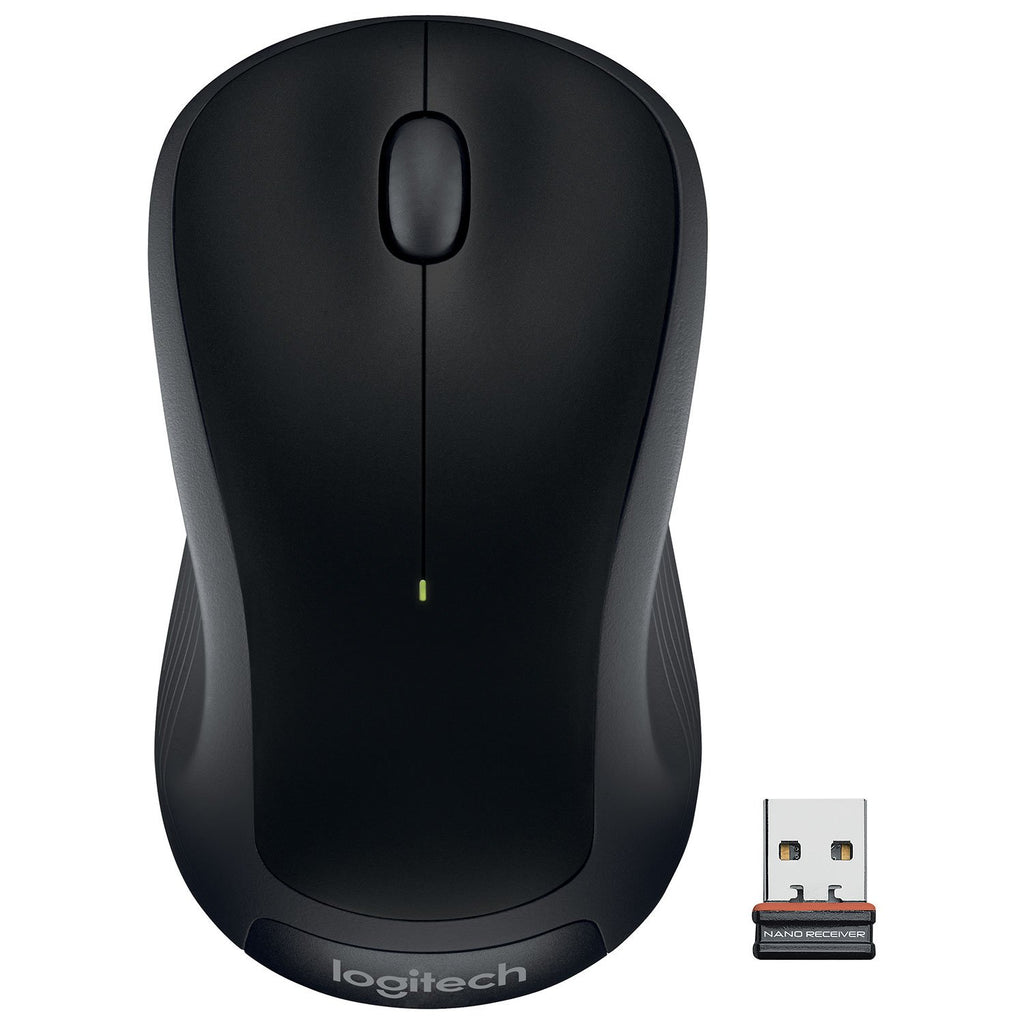 Logitech M310  Wireless Optical Mice - with USB nano receiver Black